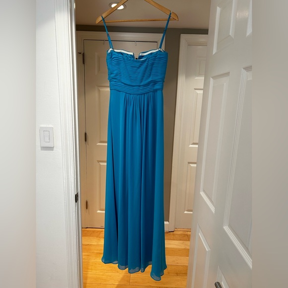 Laundry by Shelli Segal Gown, Ocean Blue - Picture 6 of 10